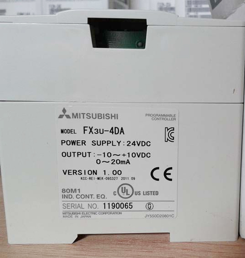 三菱PLC FX3U-4DA